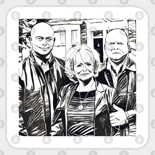 The Mitchells Eastenders Sticker by RetroScribbles